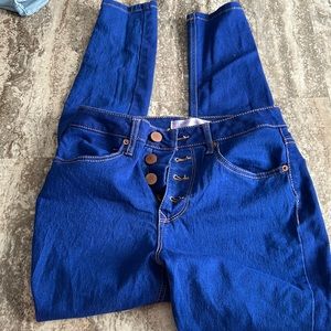 High rise size seven jeans